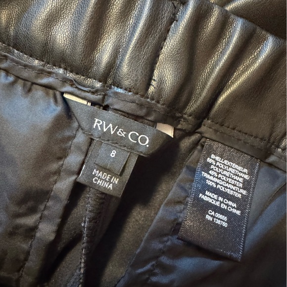 Leather cargo pants - Picture 2 of 6